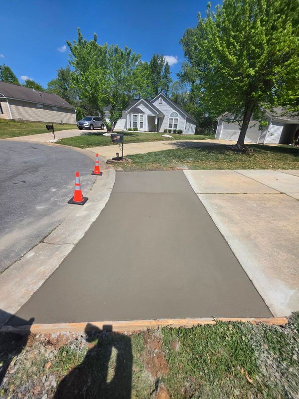 Driveway and Sidewalk Construction