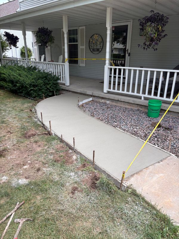 Sidewalk Construction