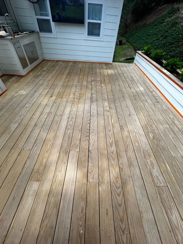 Deck and Fence Staining