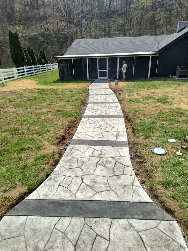 Sidewalk Installation