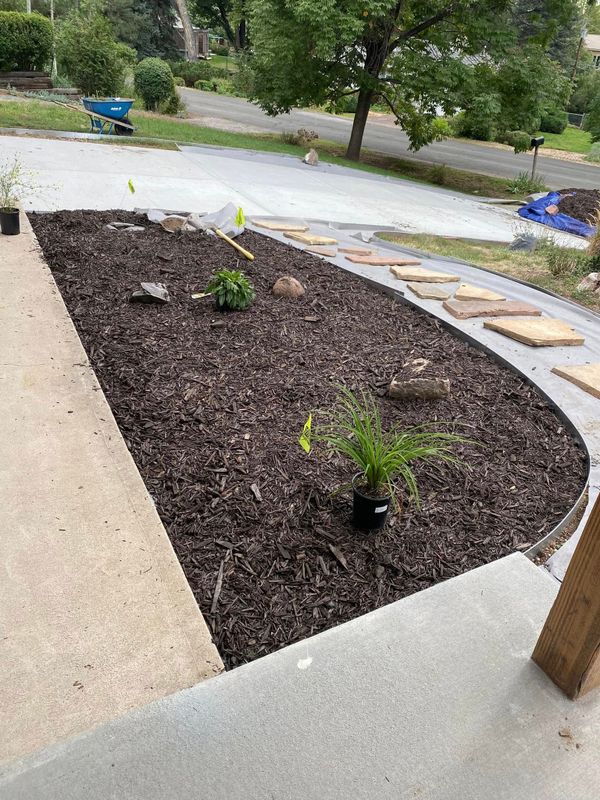 Mulch/ Rock Installation (Add on)