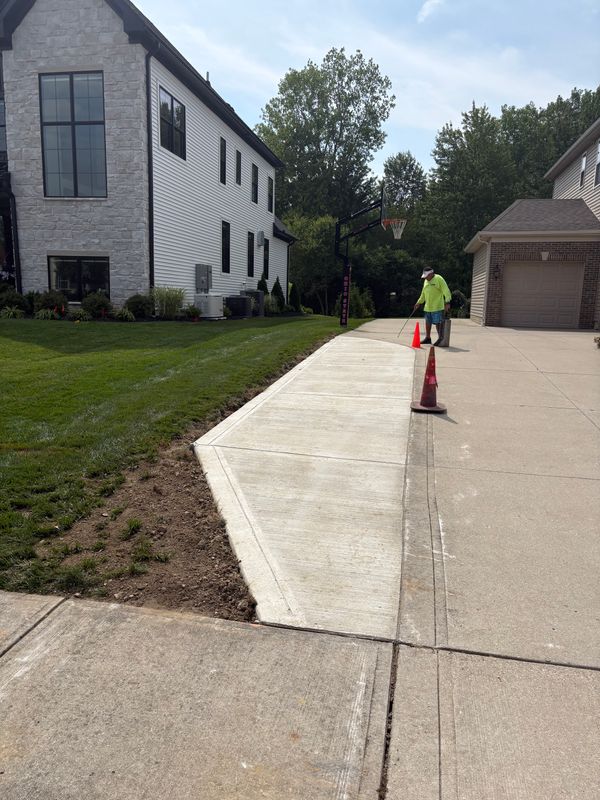 Sidewalk Installation