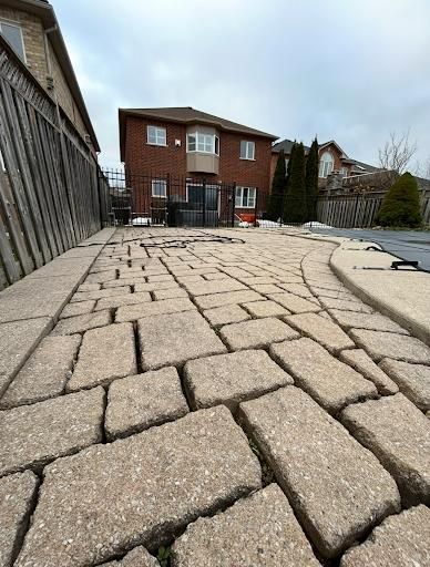 Interlock Pressure Washing & Re-Sanding