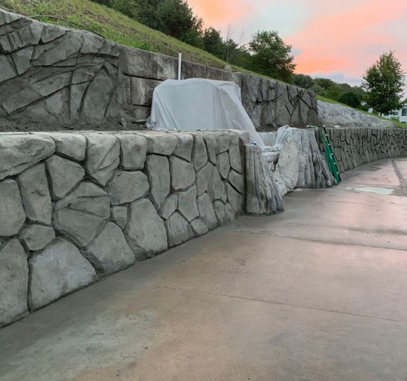Retaining walls