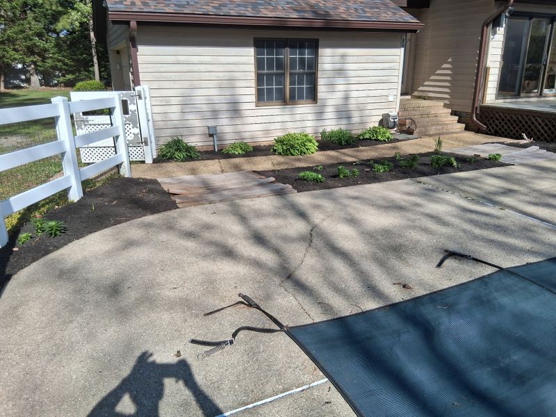 Flower Bed Installation  gallery