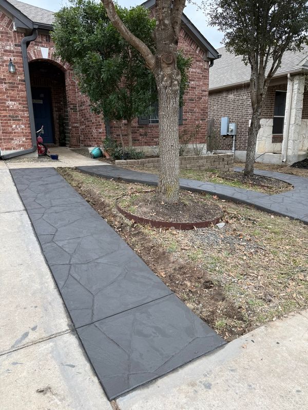 Sidewalk Installation