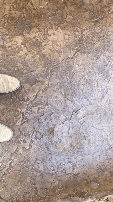 Concrete Color and Crack Repair