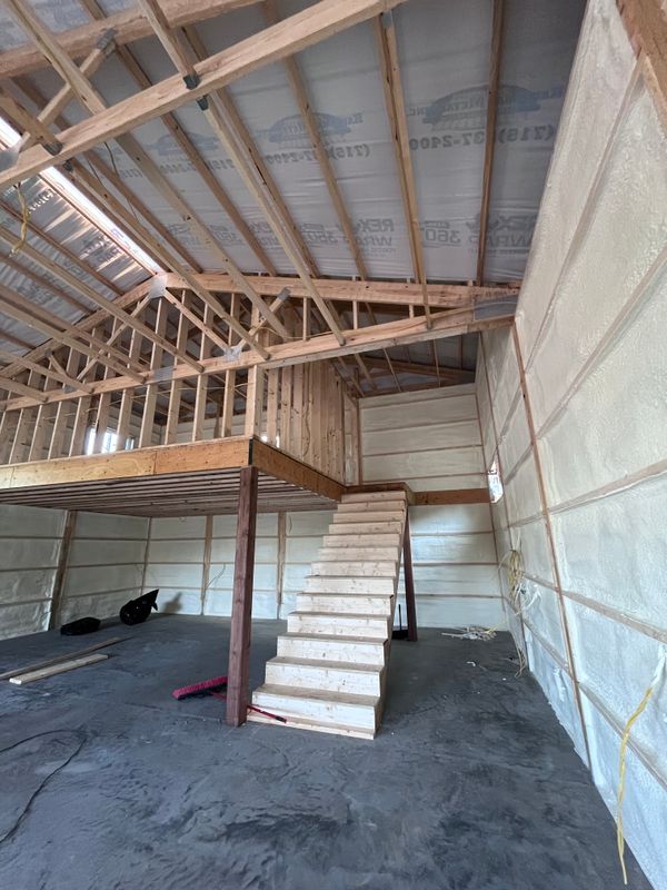 Pole Shed Spray Foam Insulation