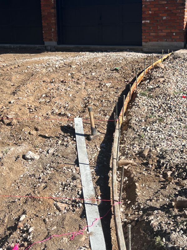 Sidewalk Installation