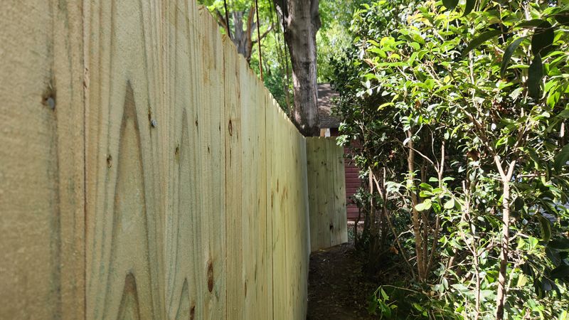 Wood Privacy Fence - Charlotte, NC