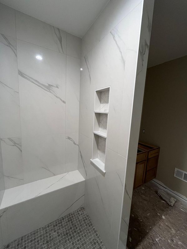 Tile installation