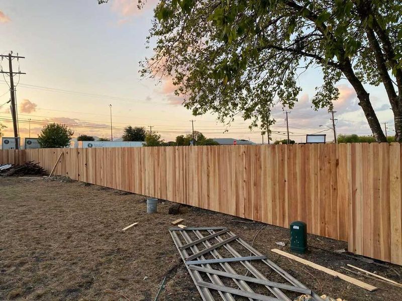 Installation of New Fences