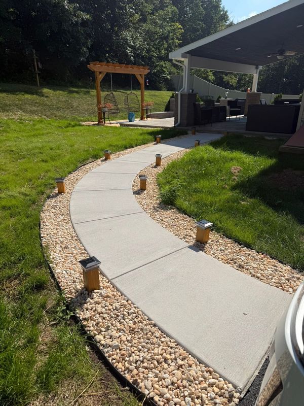 Concrete and Paver Install