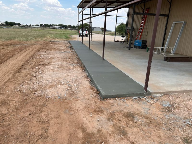 Sidewalk Installation