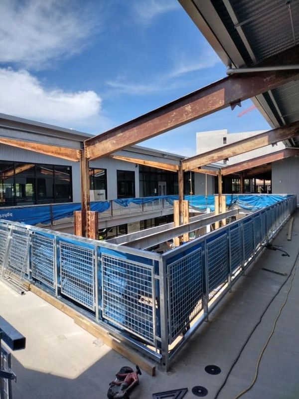 Structural Stair and Rail Erecting