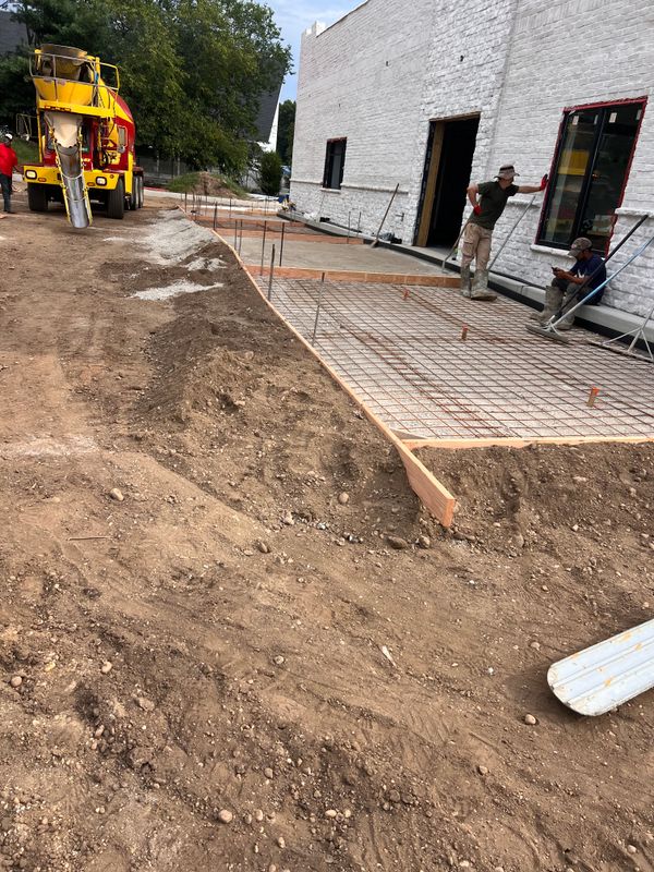 Sidewalk Installation