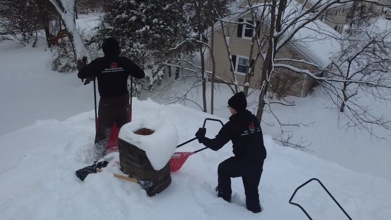 Residential Roofing Snow & Ice Removal Services 