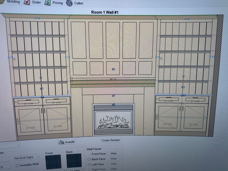 Cabinetry design 