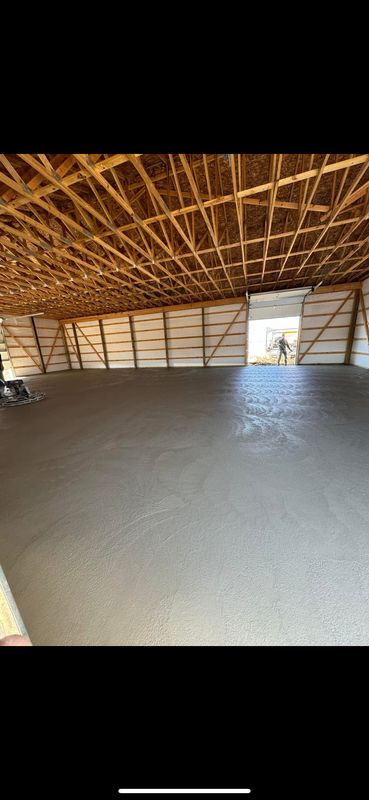 Pole Barns and Garage Slabs