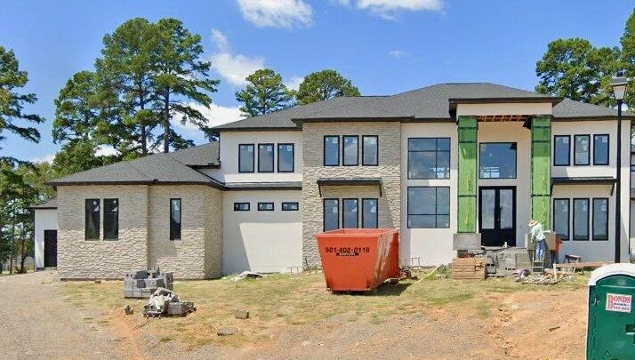 Stone Symphony: A Majestic Work in Progress at Wingfoot Cove, Conway AR
