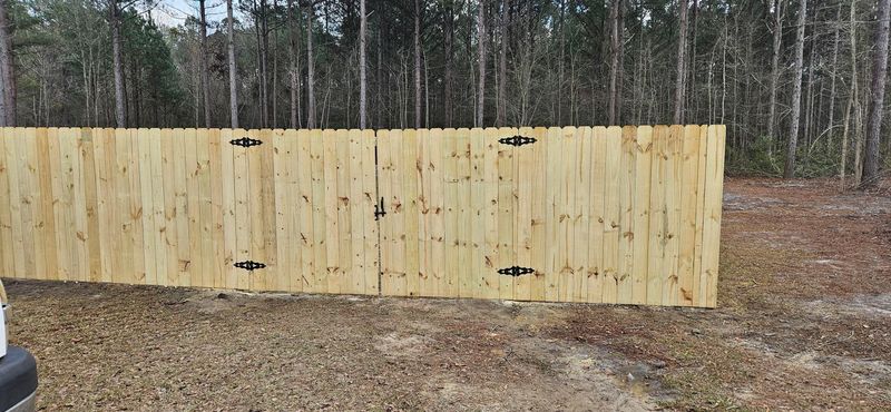 Wood Style Fences