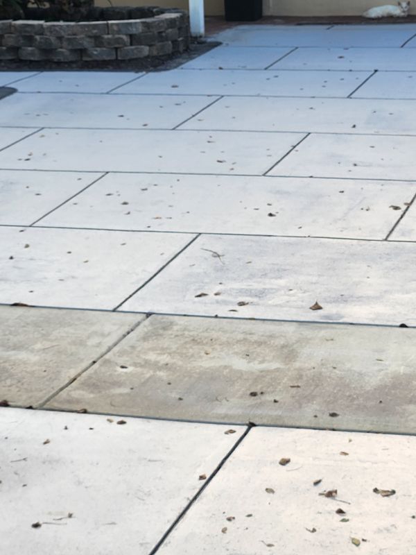 Concrete Squares with Faux Grass or Rocks