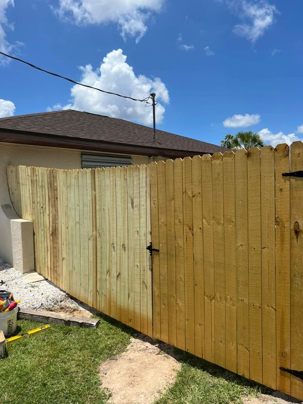 Wood Fence