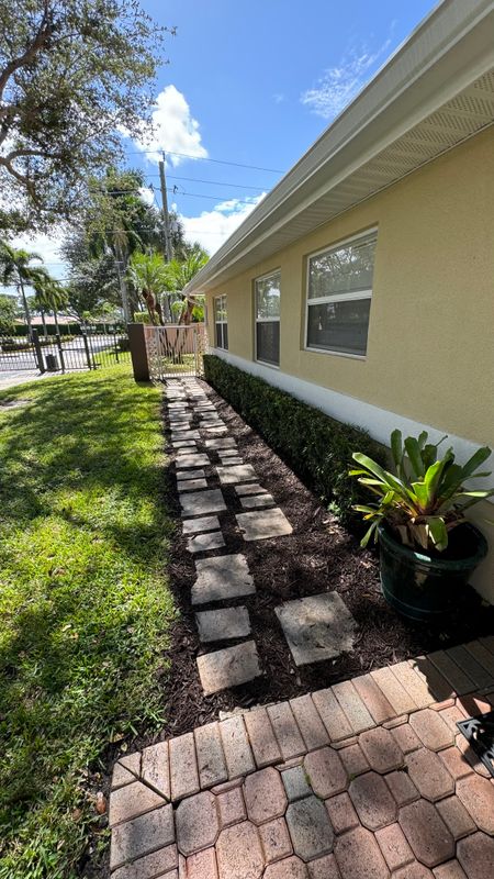 Holiday Oasis Transformation: Revitalizing Delray Beach with Lush Landscaping and Seasonal Elegance