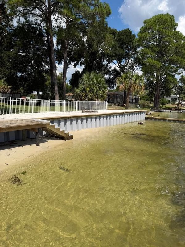 Seawall and Bulkhead Installation
