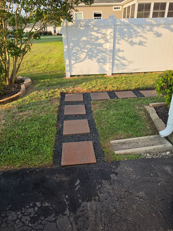 Paver Walkway Installation