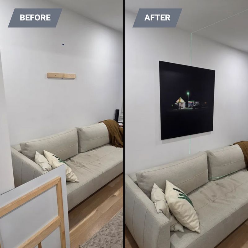 Picture hanging and Art installation