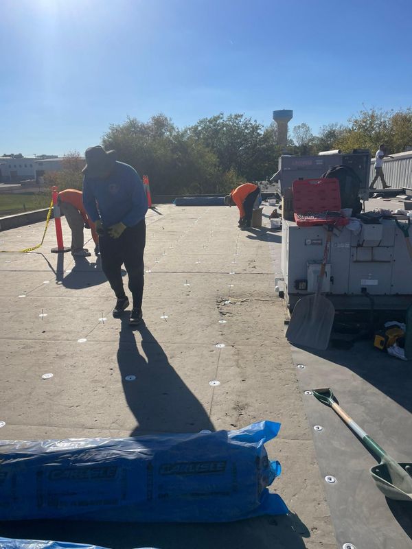 Low slope roofing services