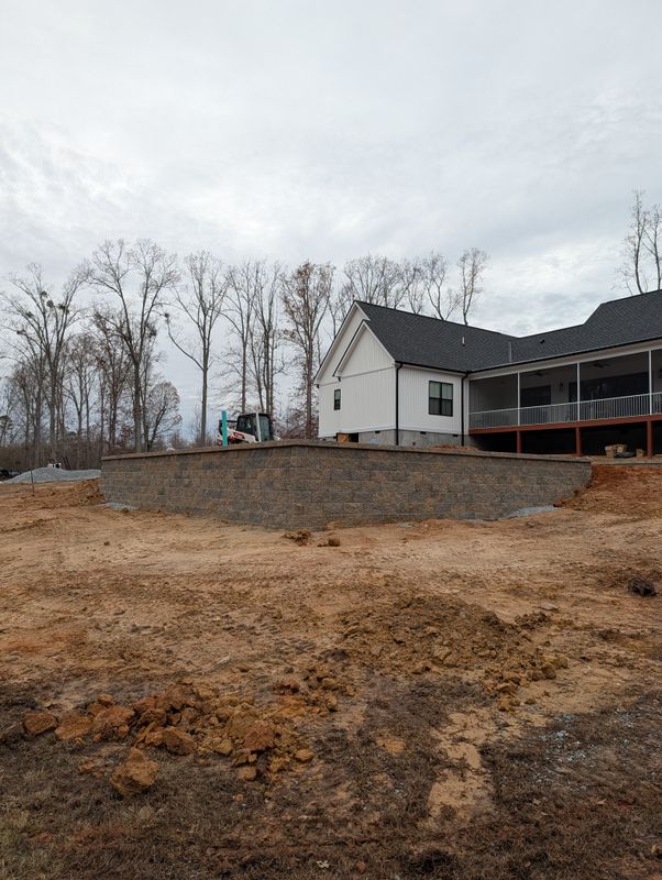 Retaining Wall Construction
