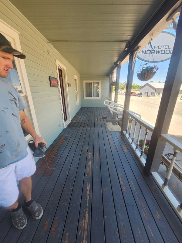 Deck Staining