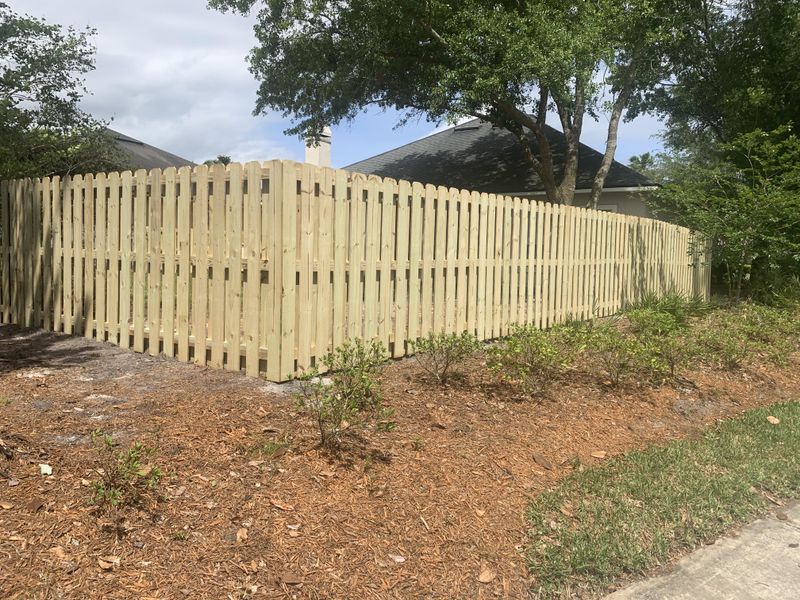 Wood Fence Installation
