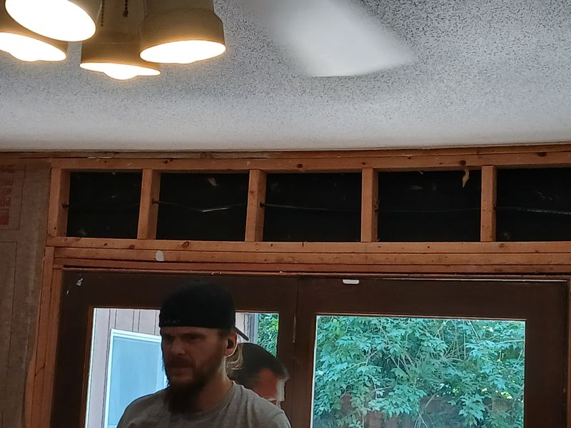 Carbondale Roof Leak repair and Drywall installation