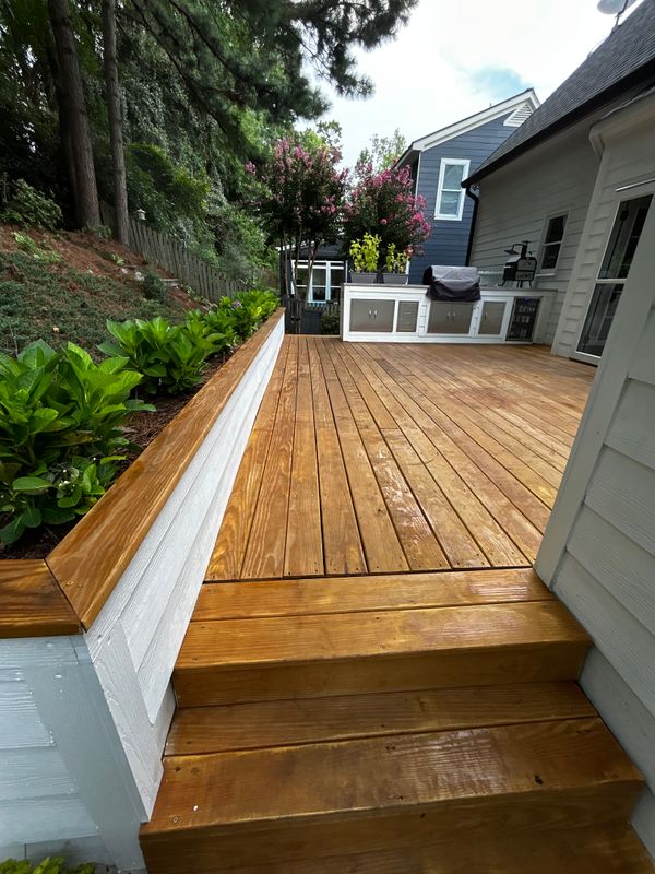 Deck and Fence Staining