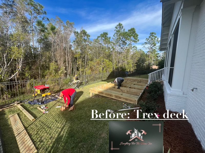 Outdoor carpentry 