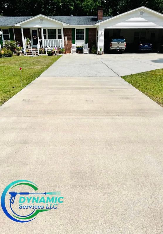 Driveway and Sidewalk Cleaning