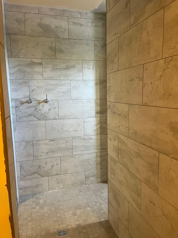 Tile installation