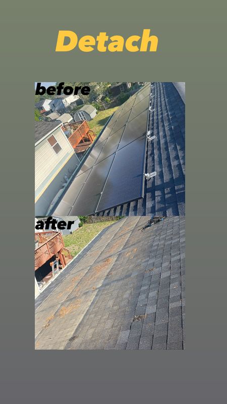 Solar Panel Installation & Removal