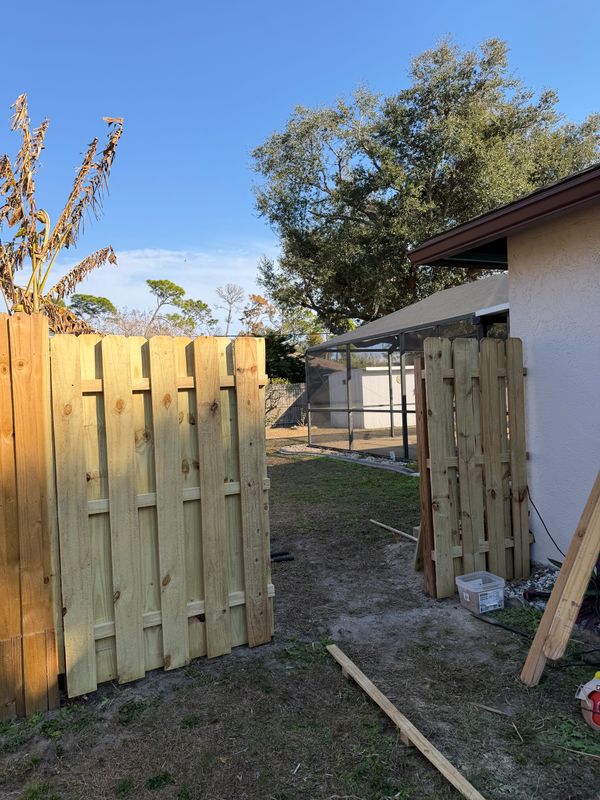 Wood Fence