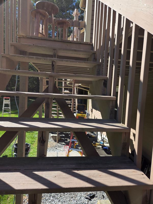 Wood Stairs