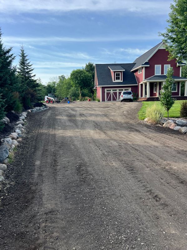 Gravel drivways