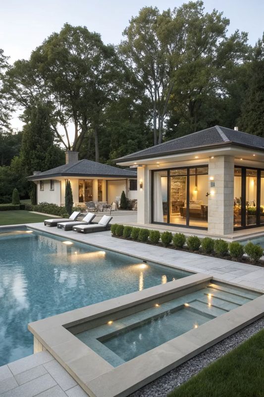 Elevating Elegance: Luxurious Backyard Oasis Transformation by Luxurious Construction LLC