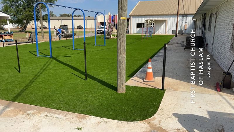 Playground Turf Installation