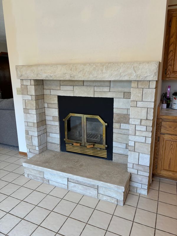 Interior fireplace & feature walls 
