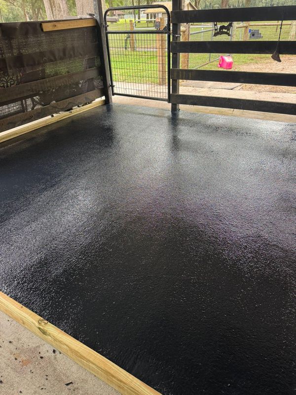 Barn Aisle Flooring