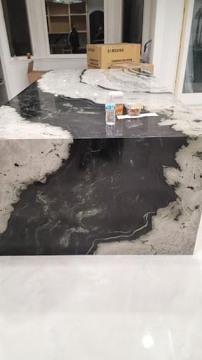 Kitchen Counter Tiling