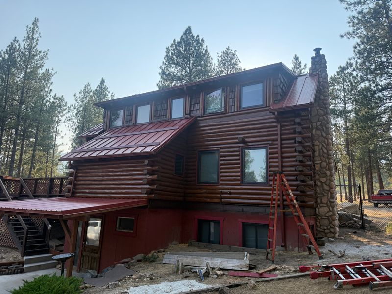 Log Home Restoration